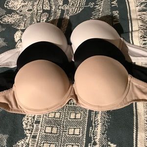 VS PINK Wear Everywhere Multi-Way Push Up Bras